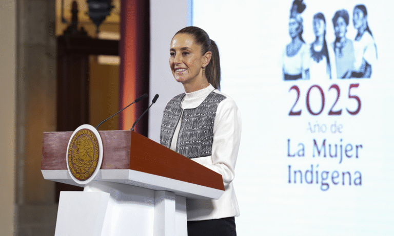 Celebra Claudia Sheinbaum reaparición de AMLO