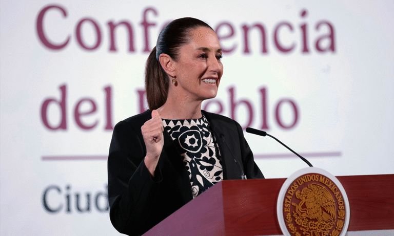 Sheinbaum presume confianza económica nacional