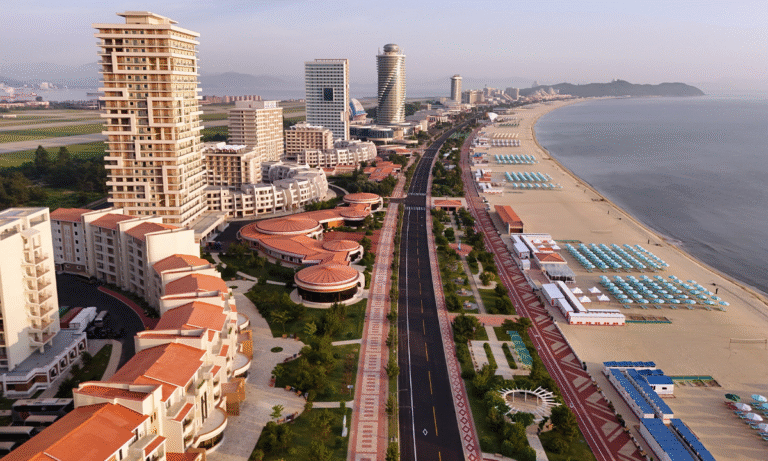 Kim inaugura ciudad turística en Kalma