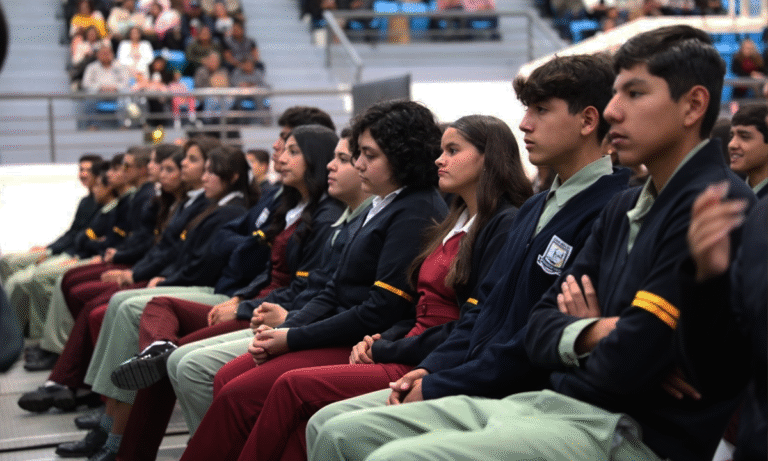 Egresan 220 jóvenes de secundaria Salvador Vidal