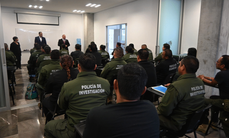Capacita INACIPE a policías de investigación