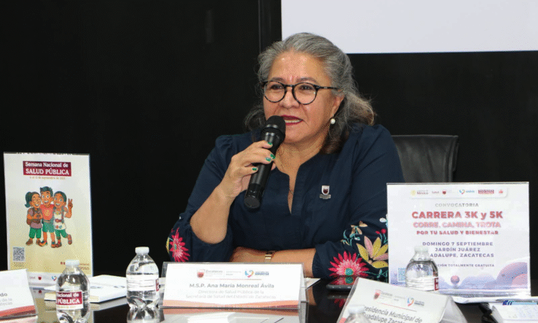 Semana saludable Zacatecas impulsa actividades preventivas