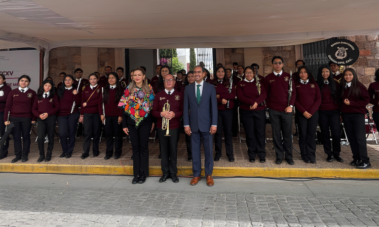 Orgullo musical Guadalupe celebra a su banda sinfónica