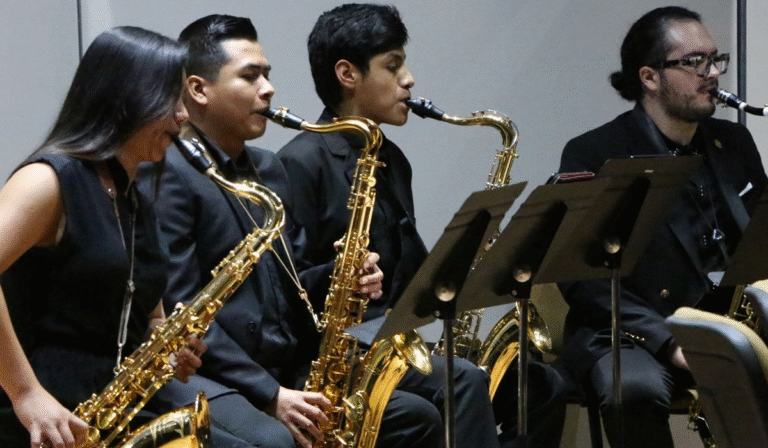 Saxofones de la UAZ en el Festival Manuel M. Ponce